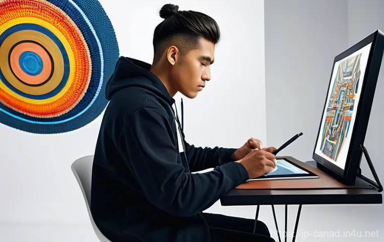 캐나다의 원주민 언어 및 문화 보존 노력 - **Prompt:** A heartwarming scene featuring a young Indigenous woman (early 20s), dressed in modern, ... 캐나다의 원주민 언어 및 문화 보존 노력 - **Prompt:** A heartwarming scene featuring a young Indigenous woman (early 20s), dressed in modern, ...